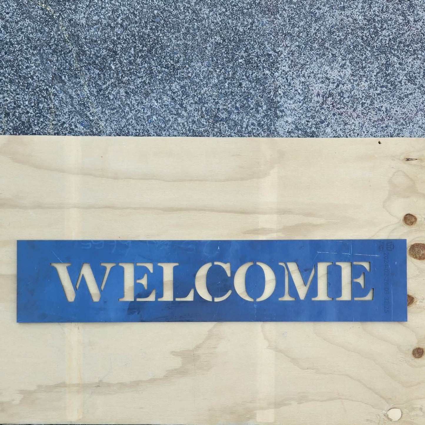 Welcome Sign - Horizontal