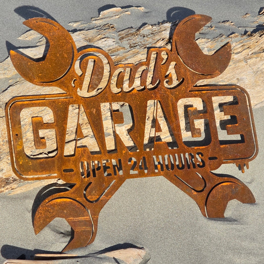 Dad's Garage Sign