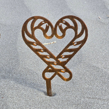 Heart Candy Cane - Mini