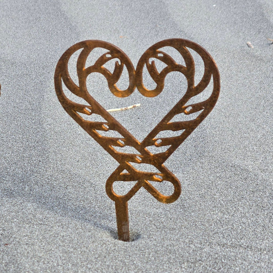 Heart Candy Cane - Mini