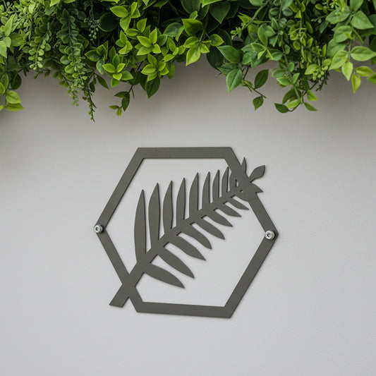 Hexagon Tile - NZ Fern