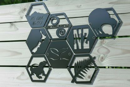 Hexagon Tile - Whale Tail