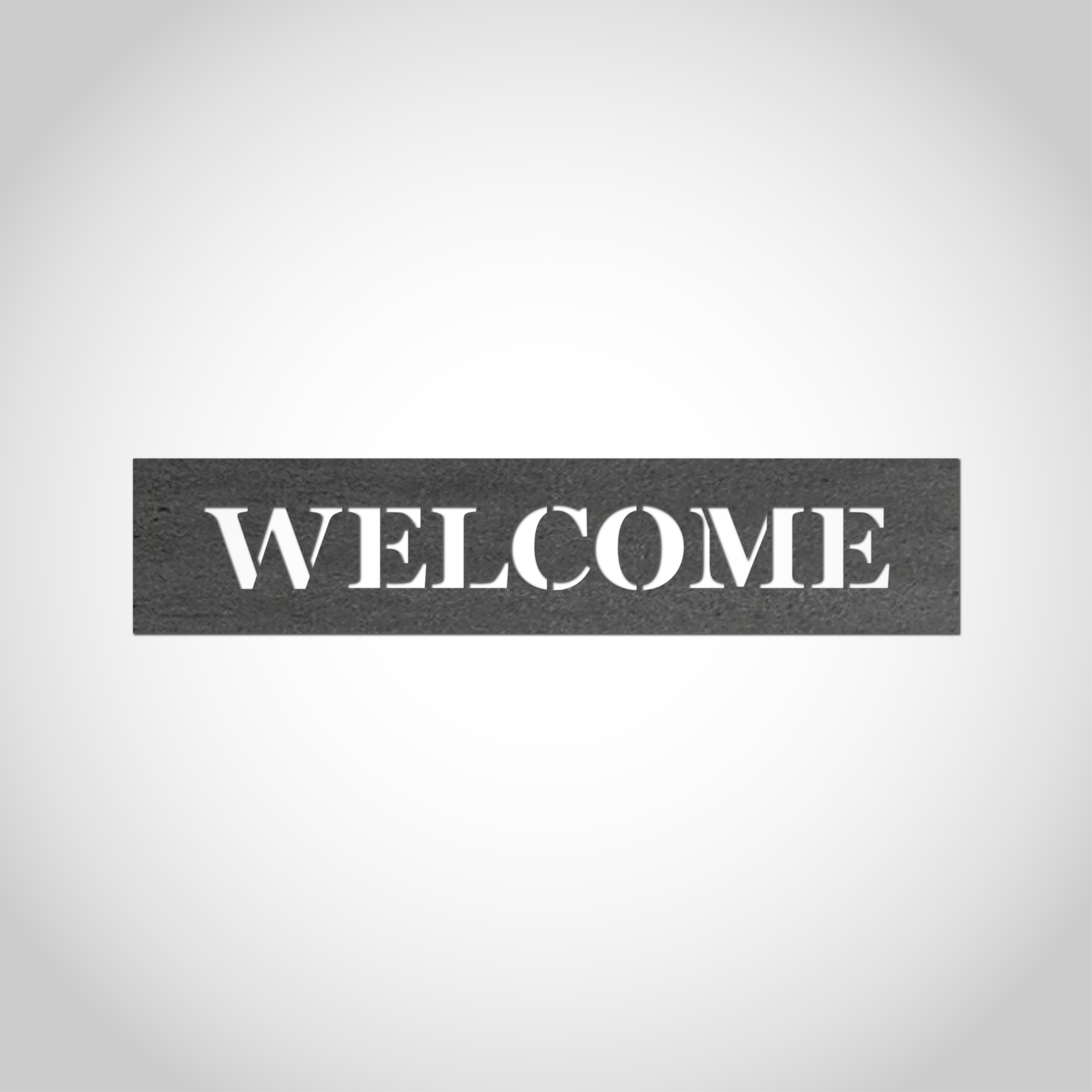 Welcome Horizontal Loop Welcome Sign - Horizontal β Goat Point
